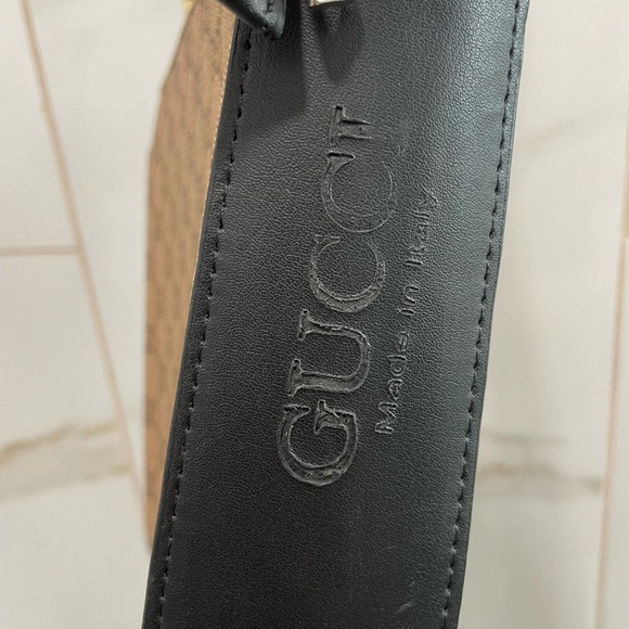 Tan and Black Logo Crossbody Bag - Picture 4 of 12